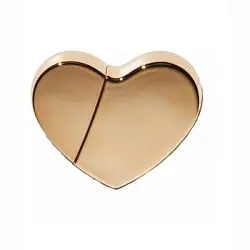 Kim Kardashian Hearts Gold