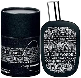 Comme des Garcons 2 Silver Words
